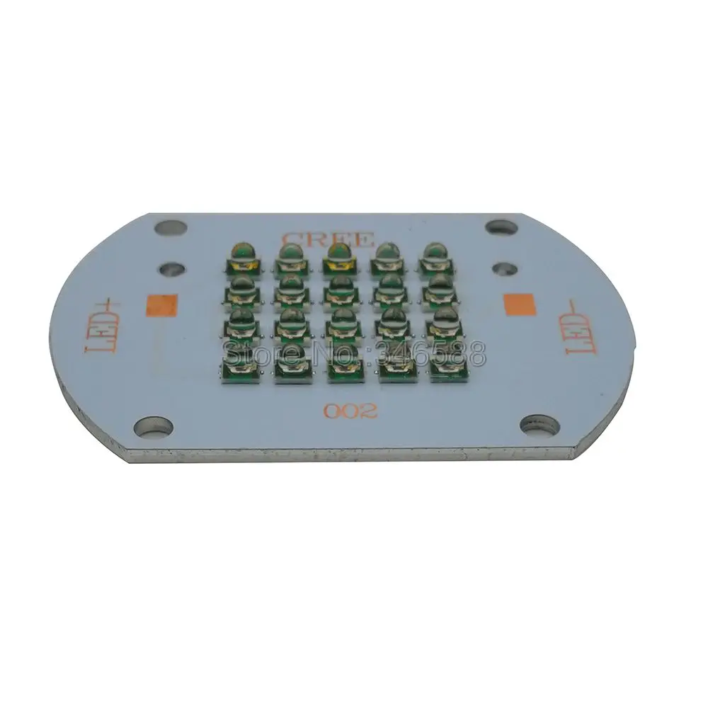 20W 3535 Infrared IR 850nm 60 degree beaming angle 20-Chip High Power LED Emitter Light DC15V-17V 700mA Aluminum or Copper PCB