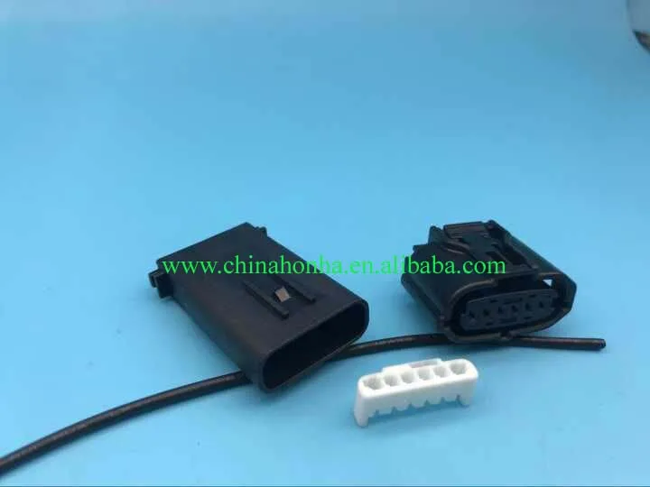 Free shipping 5sets for Sumitomo 6 pin female male  sensor connector TS series MAF sensor 6189-1083 6189-7100