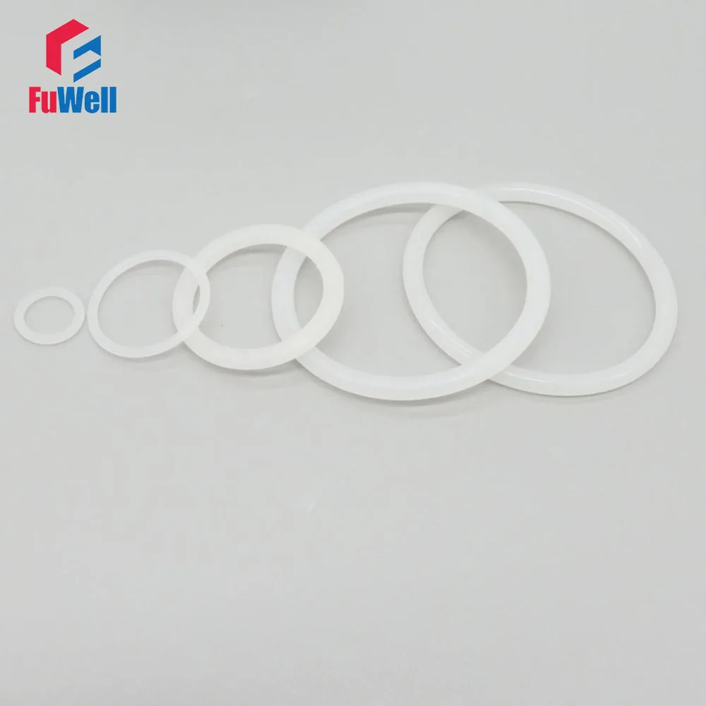 Transparent Silicone O-rings Food Grade Rubber Ring Grommet 1.5mm Thickness 29/30/31/32/33/35/38/40/42mm OD Seals Gasket Washer