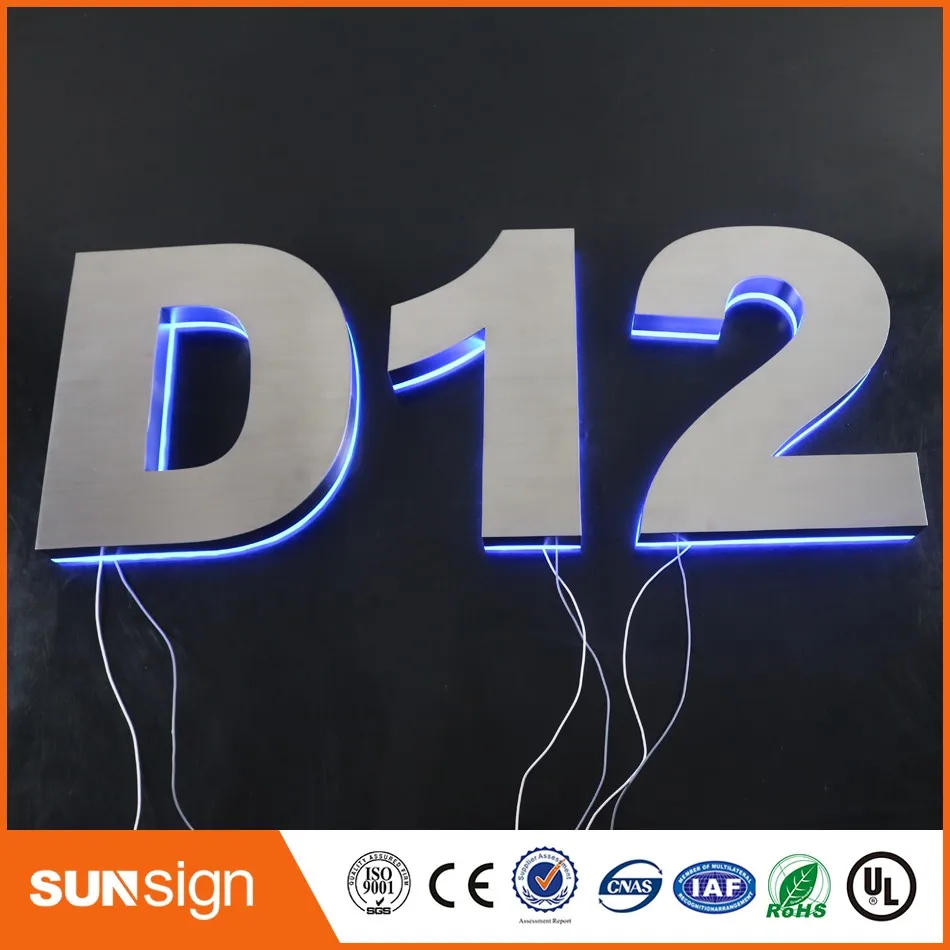 H 30cm sinal de led personalizado atacado salão de beleza sinais de led