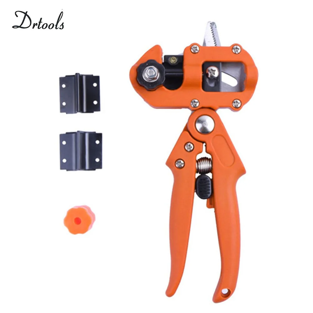 Drtools Grafting machine Garden Tools with 2 Blades Tree Grafting Tools Secateurs Scissors grafting tool Cutting Pruner jt001