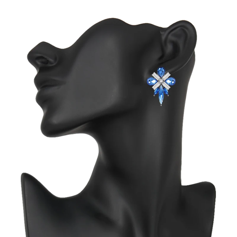 VEYO Luxury Stud Crystal Earrings For Women Vintage Jewelry Top Quality Wholesale