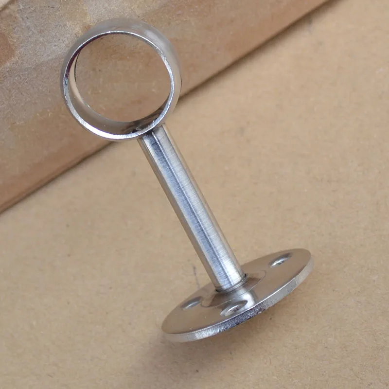 19/22mm Stainless Steel Hanger Wall Bracket Towel Rack Holder Fixed Flange House Furniture Closet Bathroom Hardware