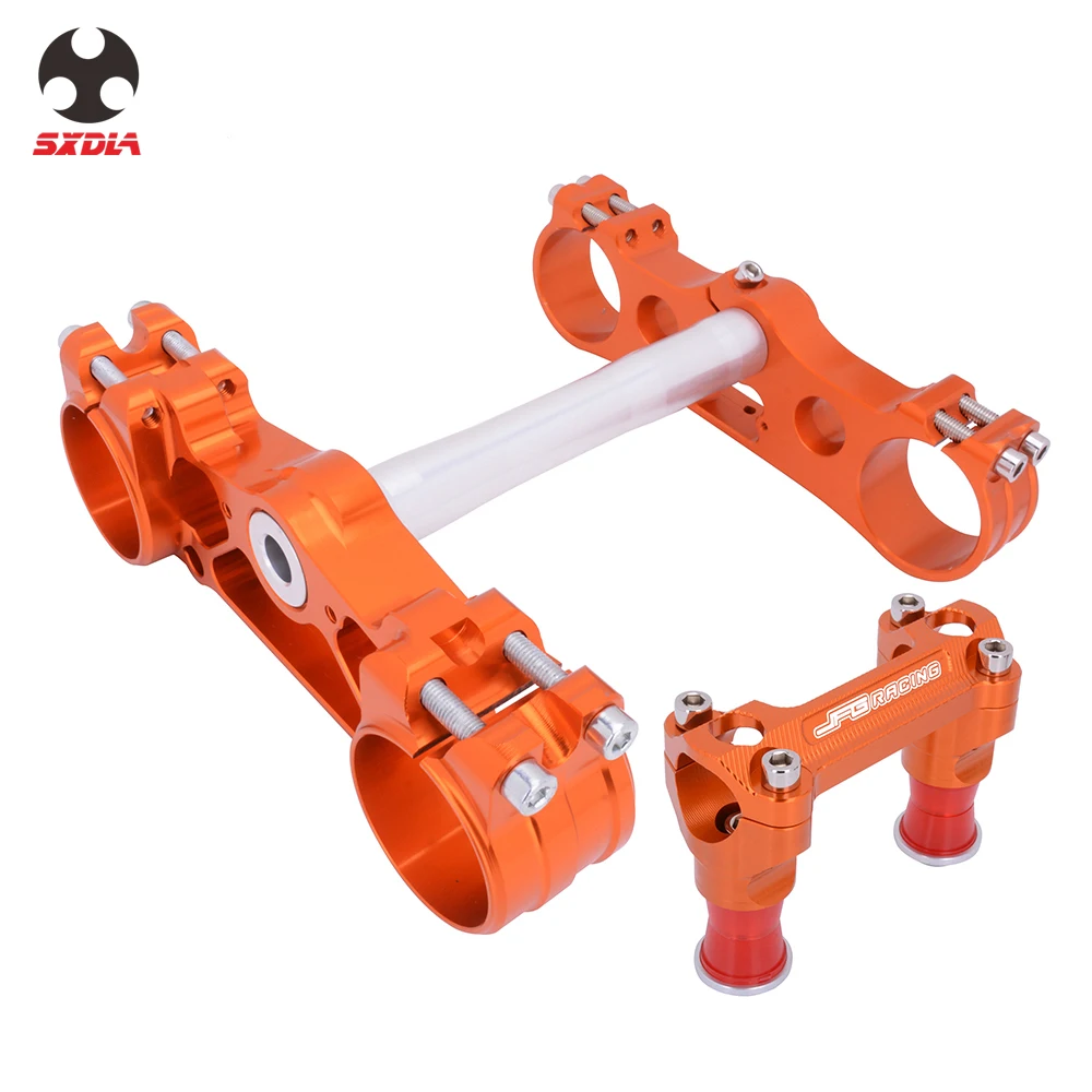 Triple Tree Clamp Steering Stem Bar Mount For KTM Husqvarna 701 Enduro Supermoto FC TC FX FE EXC SX SXF EXCF XCF 250 350 450