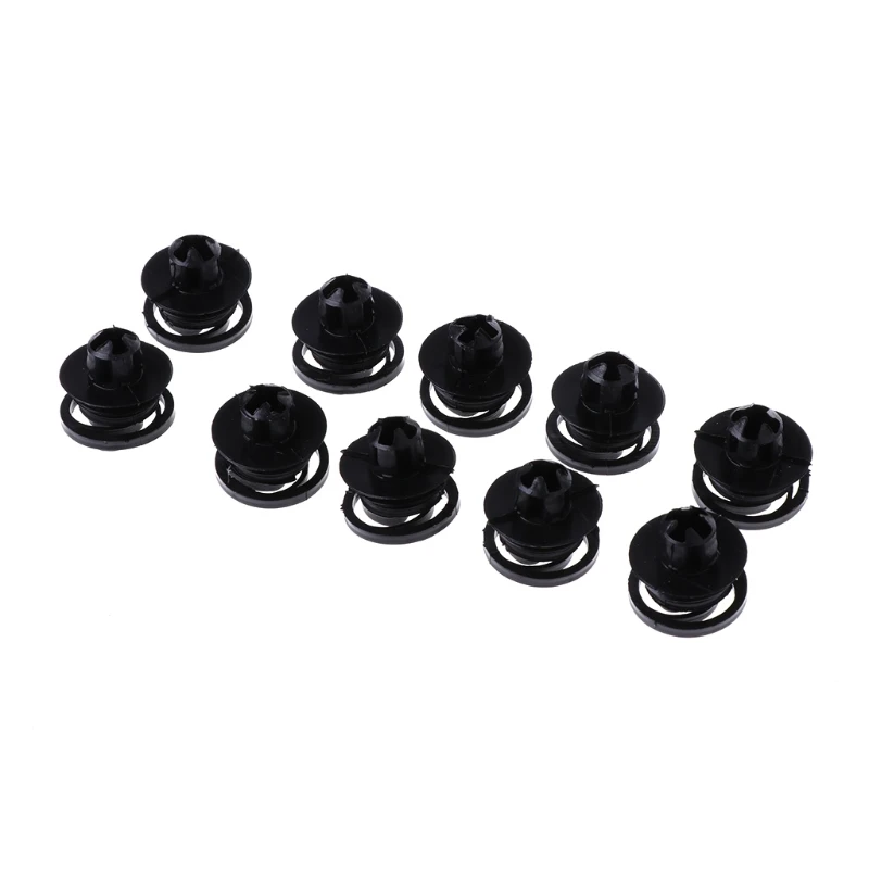 QILEJVS 10Pcs Door Trim Panel Retainer Clip Fasteners For VW Golf Jetta Mk4 Passat B5