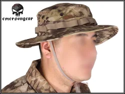 EMERSON Boonie Hat  Tactical   Hat Anti-scrape Grid Fabric camouflage hat Kryptek Highlander Hunting Cap EM8714