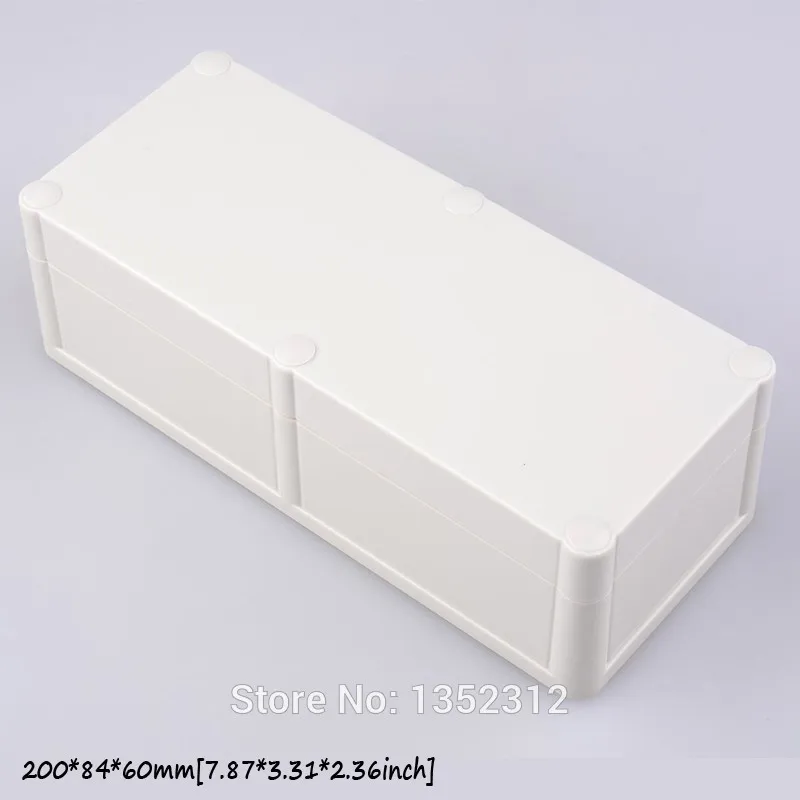 

5 pcs 200*84*60mm plastic enclosure for electronic instrument case PLC waterproof box IP68 housing DIY project box control box