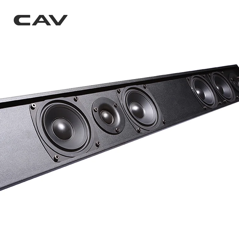 Alto-falante passivo al210 suporte com fio, coluna 3.0 canais, duas vias, home theater, alto-falantes passivos, tv, cinema