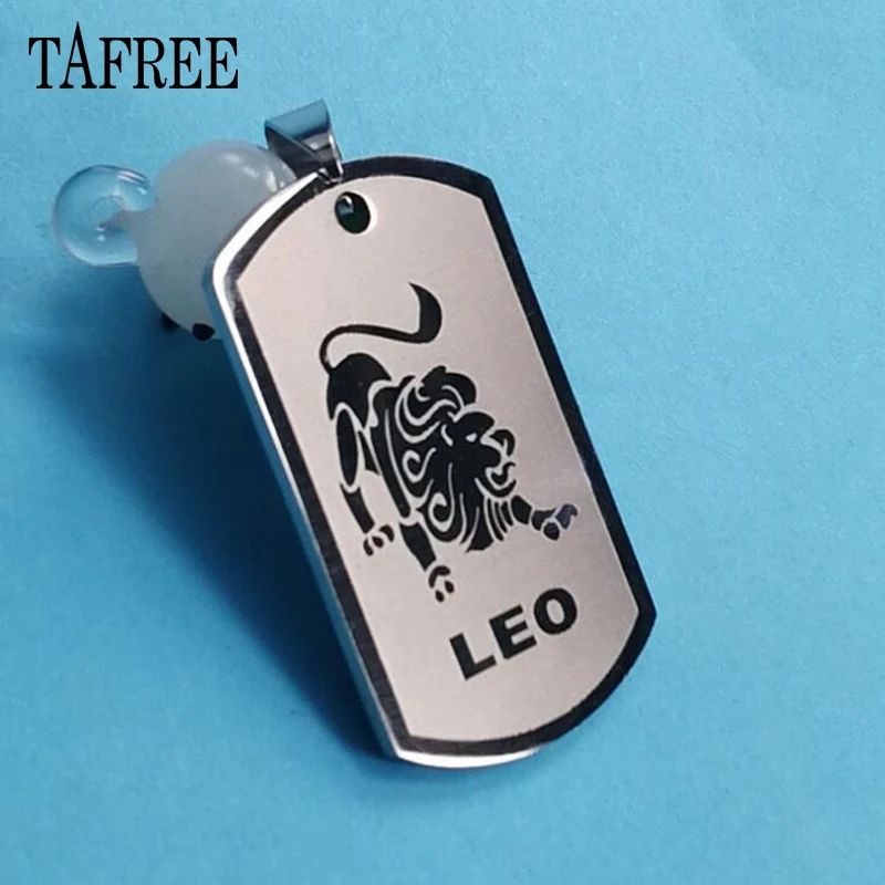 JOINBEAUTY Männer Leo Virgo Krebs Taurus Gemini Skorpion Waage Halskette 12 Sternzeichen anhänger Machen Zubehör Schmuck ST09