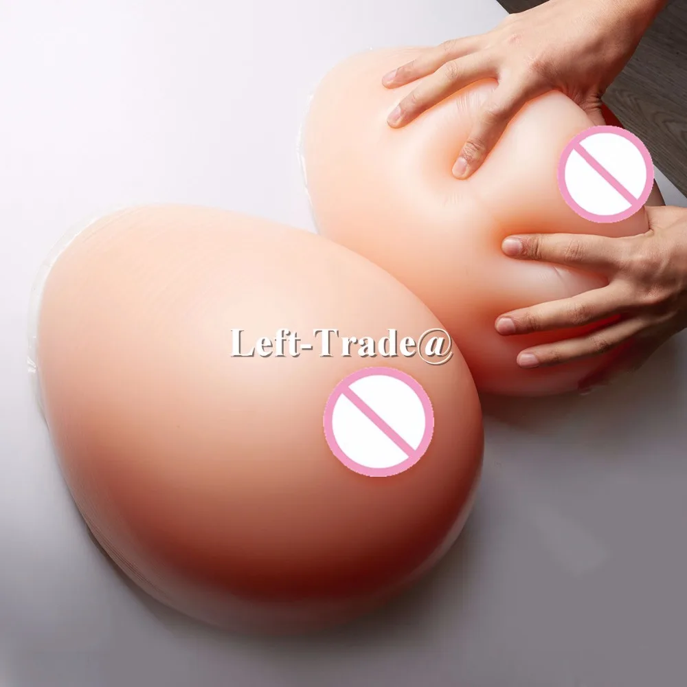 6000g Realistic Very Soft Silicone Breast Huge Beautiful Forms Artificial Boobs Transvestite