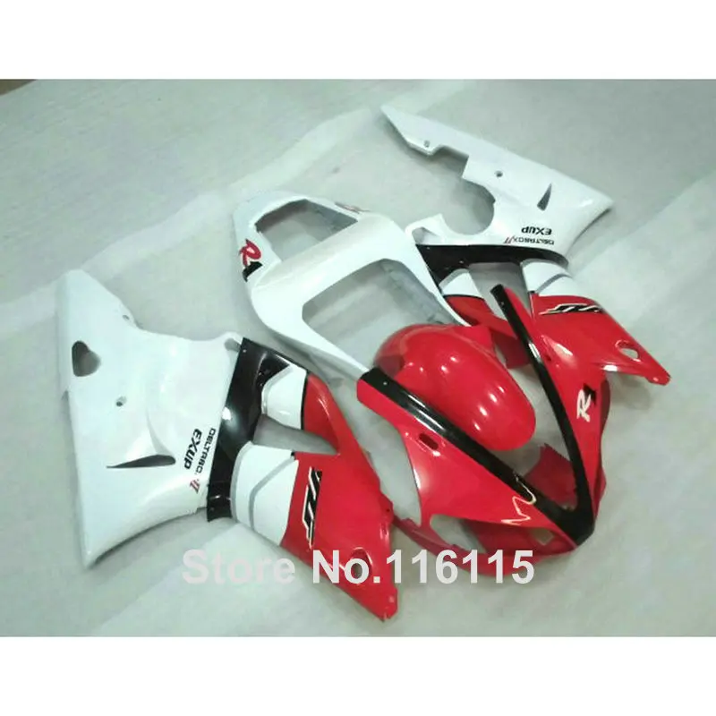 

Новый комплект обтекателей ABS, подходит для YAMAHA YZF R1 2000 2001, белые, красные, черные, R1 00 01, Пластиковые обтекатели с полной инъекцией 1467