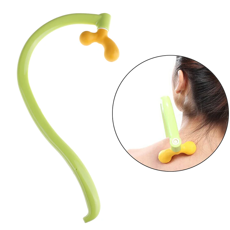 

Newest Neck and Shoulder Therapeutic Dual Trigger Point Self-Massage Tool Promotes blood circulation