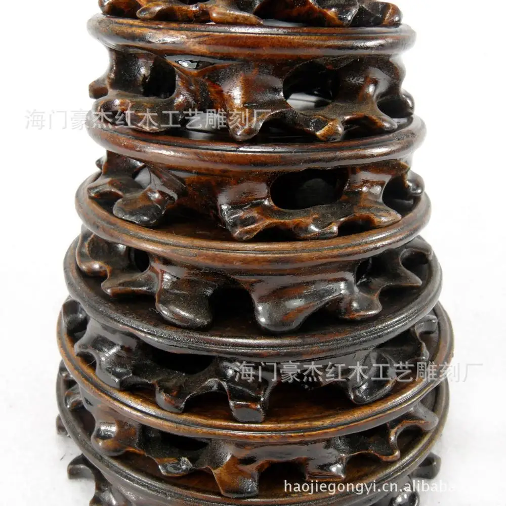 

Factory wholesale mahogany set of ten circular base mahogany base stone factory wholesale