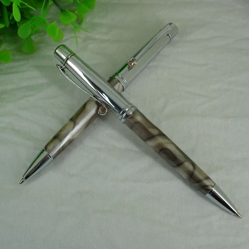 ACMECN Unique Design Metal Writing Pen clip with China crystal Cool Branded Pens Popular Fashion Diamond Pen Ballpoint