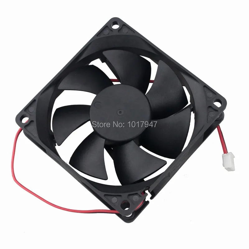 10 Pieces LOT Gdstime DC 12V 2Pin 8cm 8020 80mm x 20mm 8cm Exhaust Cooler Cooling Fan