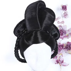 tang dynasty empress hair cosplay ancient chinese queen cosplay halloween cosplay beautiful princess hair products