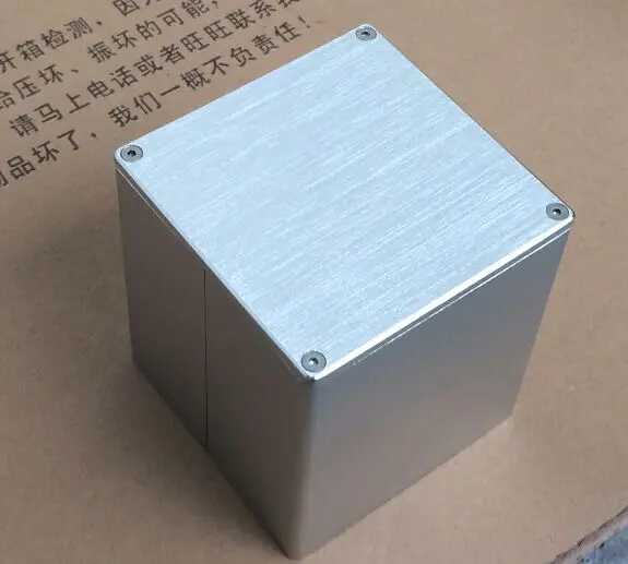 Square transformer cover the external size is 90*90*100mm balck metal Metal Shield cover