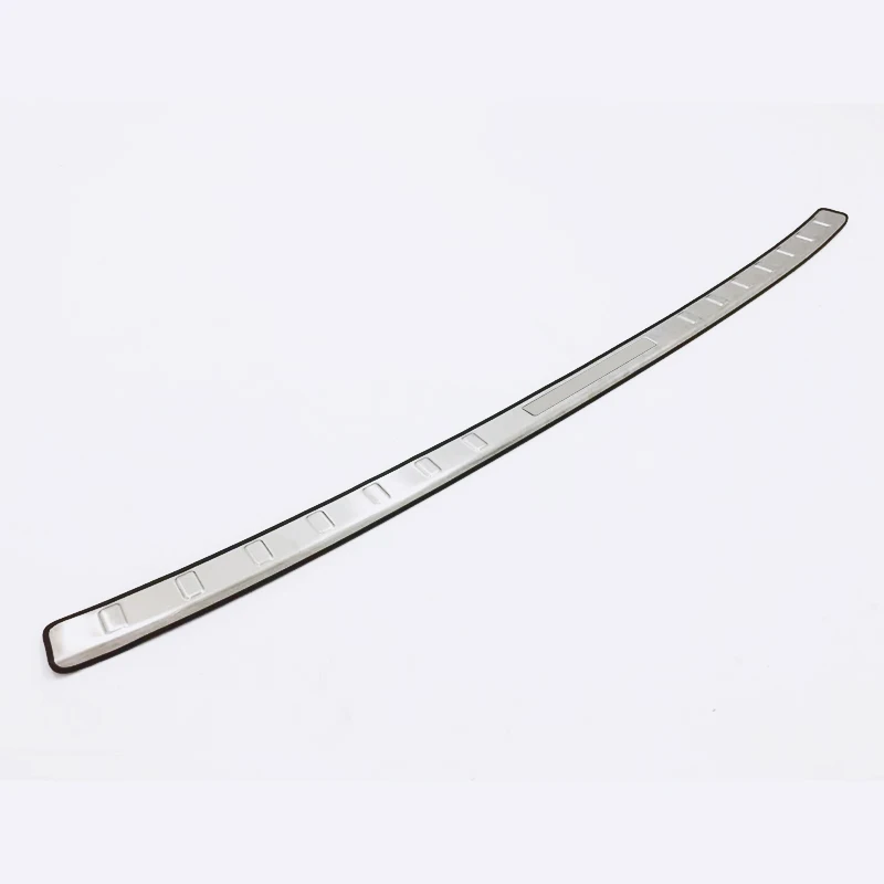Car Accessories 2PCS Stainless Steel Inner & Outer Rear Bumper Protector Guard Plate Cover Trim For Hyundai Kona 2017-2022