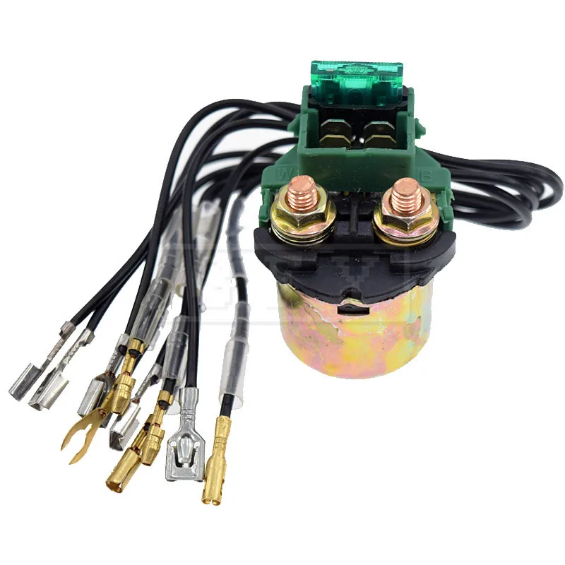 For Suzuki ATV LT-F4WDX KING QUAD 1991 1992 1993 1994 1995 1996 1997 LTF4WDX Starter Solenoid Lgnition Key Switch Starting Relay