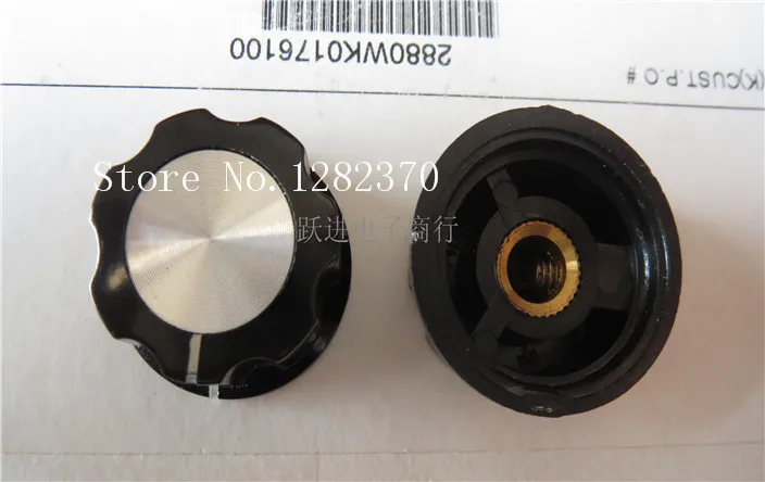 

[BELLA] A03 with locking workmanship potentiometer knob Bakelite cap bore diameter 3590S 27MMX high 15MM 6MM 6.35MM --100pcs/lot