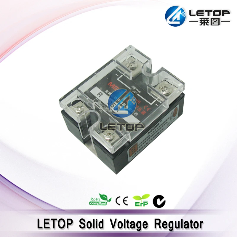 

2PCS 25A SSVR 220V single phaseSolid State Voltage Regulator