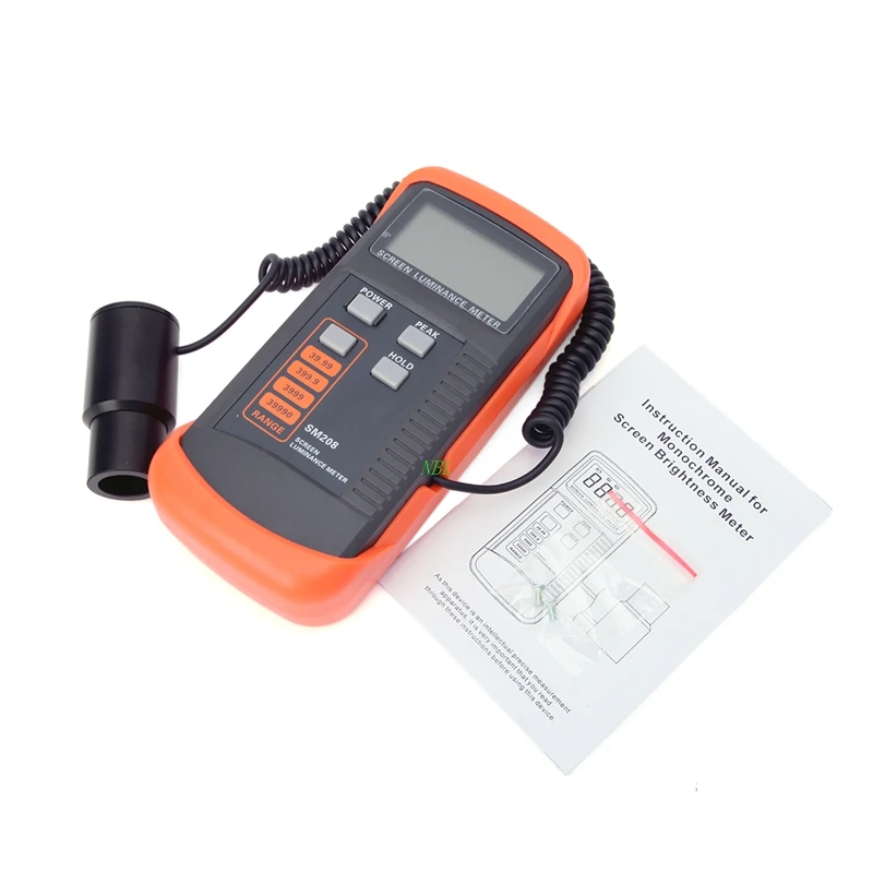Medidor de Luminância de Tela Inteligente Portátil 0.0139990cd m2 Novo Medidor de Luminosidade de Tela para tv de Forma Médica Alimentada e Fluorescente