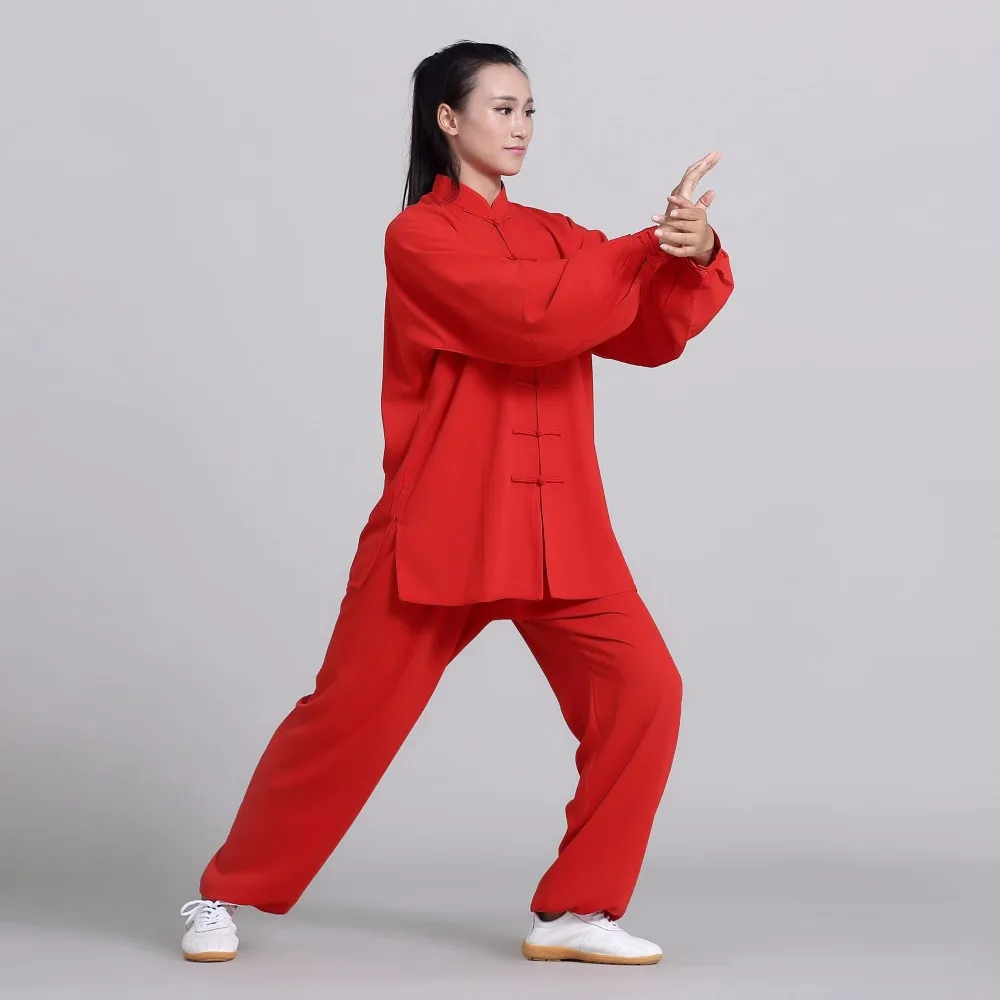 Unisex Quality cotton+silk Tai Chi Suit men women child uniform martial art kung fu clothes gift China Exercise WuShu costume