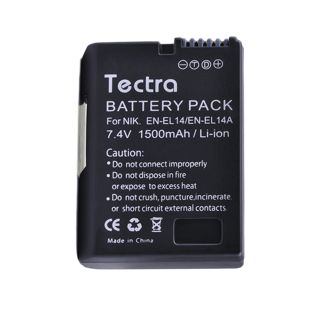 EN-EL14 EN-EL14A 1500mAh Battery for Nikon P7800 P7700 P7100 P7000 D5500 D5300 D5200 D3200 D3300 D5100 D3100 enel14a enel14