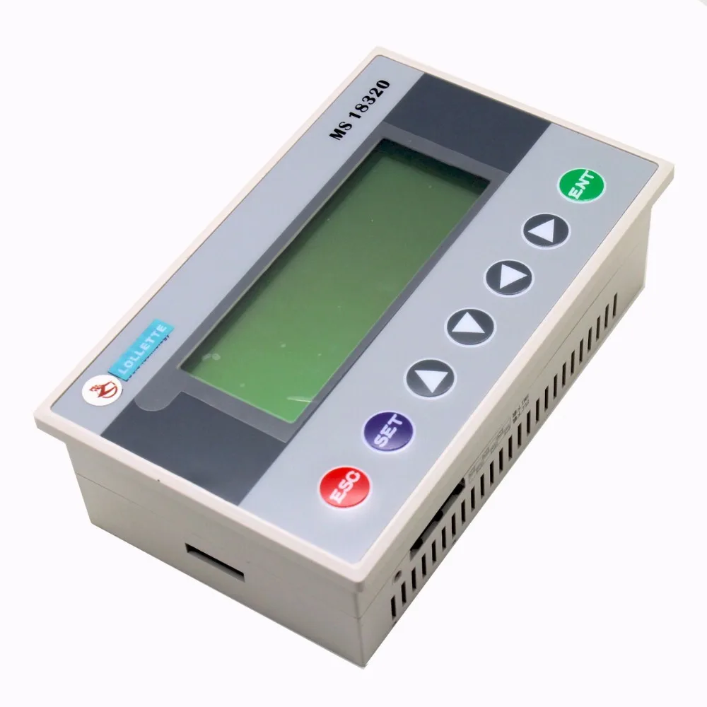 

Integrator of PLC & HMI OP320-A Text Display, 10DI 8DO 18MR relay output, 3.7inh 192x64 LCD OP&PLC Real time clock