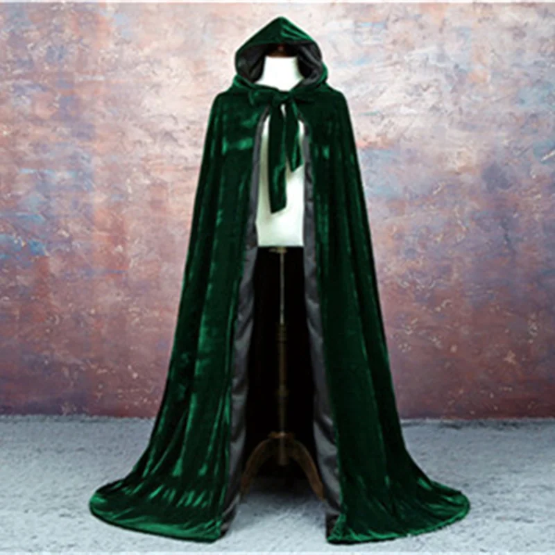 Winter Hooded Women Cape Casual Girl Fashion Cloak Loose Luxury Long Warm Wedding shawl cloak