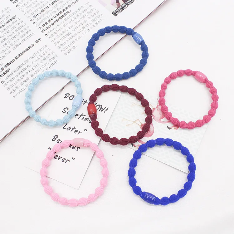 10 pcs/Pack Thick Fashion Rubber Band For Women Girls Candy colors Elastic Hair Rope Ties Hair Holders Accessories