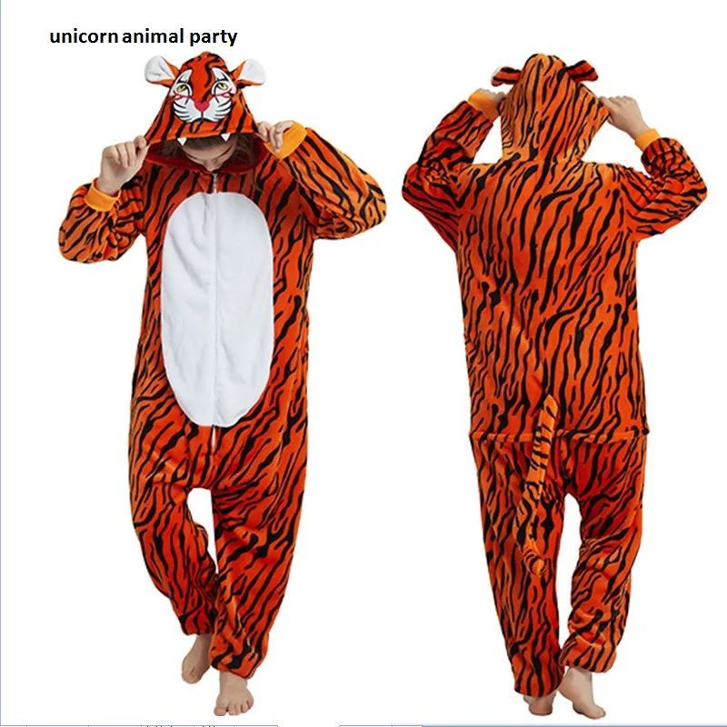 lion tiger Man Women child Kigurumi Adult Pyjamas Cosplay costume Onesie Sleepwear Homewear Pajamas Party Clothing hoodies