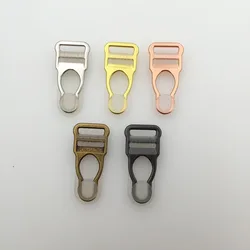 20 pezzi Clip per bretelle in metallo senza nichel reggicalze chiusura per calze indumento accessori fai da te parti di ricambio