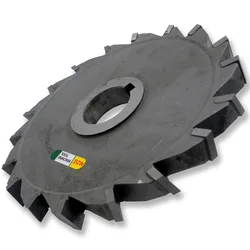 MZG Cutting Wrong-Tooth 75-200mm Welding Edge Type Tungsten Steel Side Milling Cutter, T-groove Milling Cutter Processing