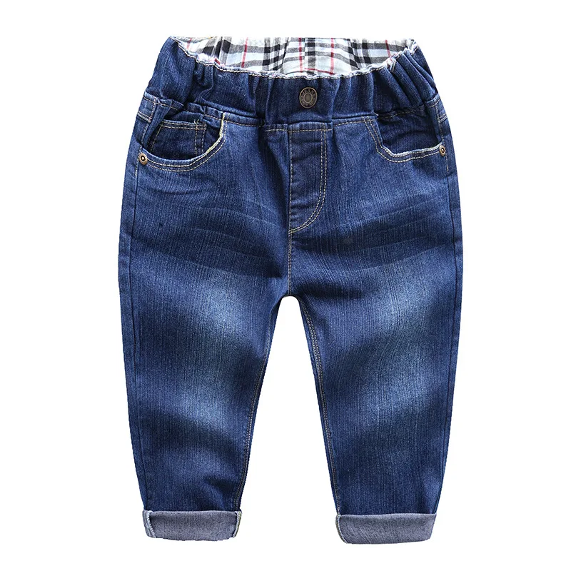 Boys girl hole Jeans pants Excellent quality cotton New casual children Trousers baby toddler Comfortable kids clothes Children