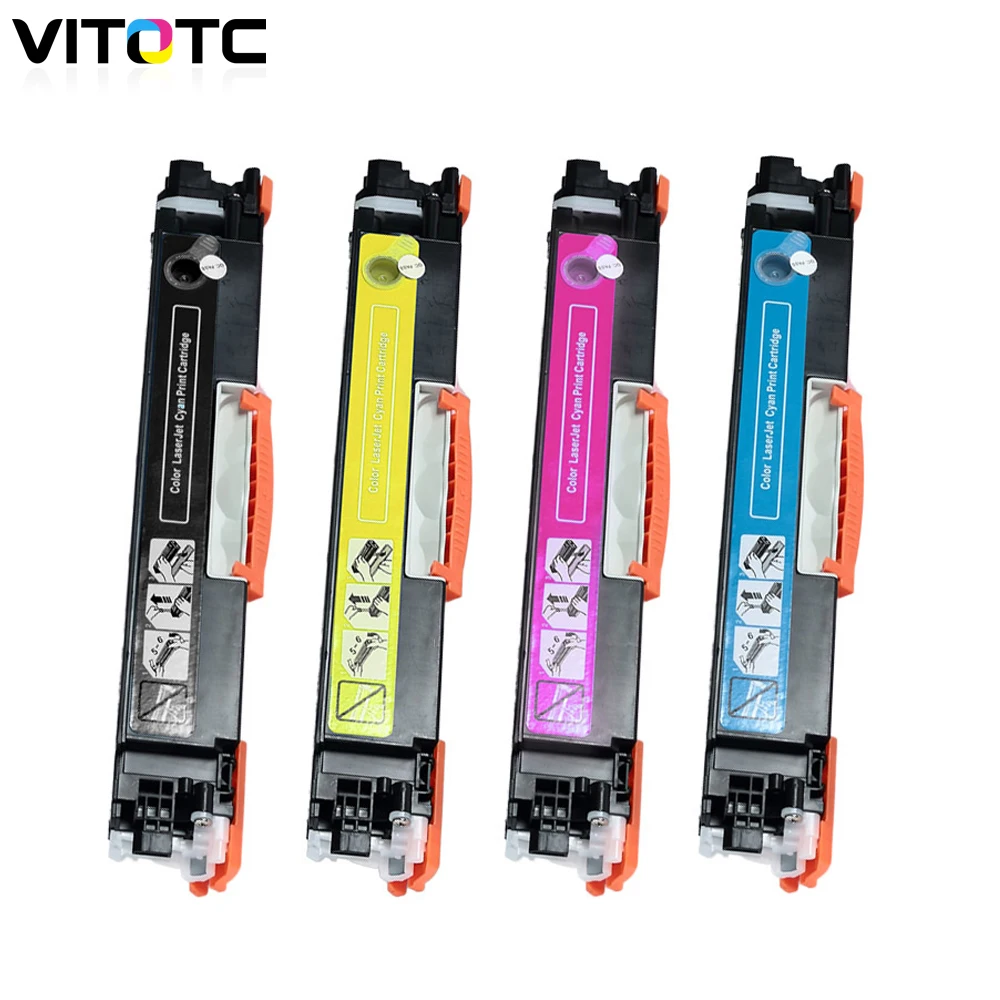 

4 x Toner Cartridge Compatible For HP LaserJet Pro CP1020 CP1021 CP1022 CP1023 CP1025nw CP1026nw CP1027nw CP1028nw CE310A-CE313A