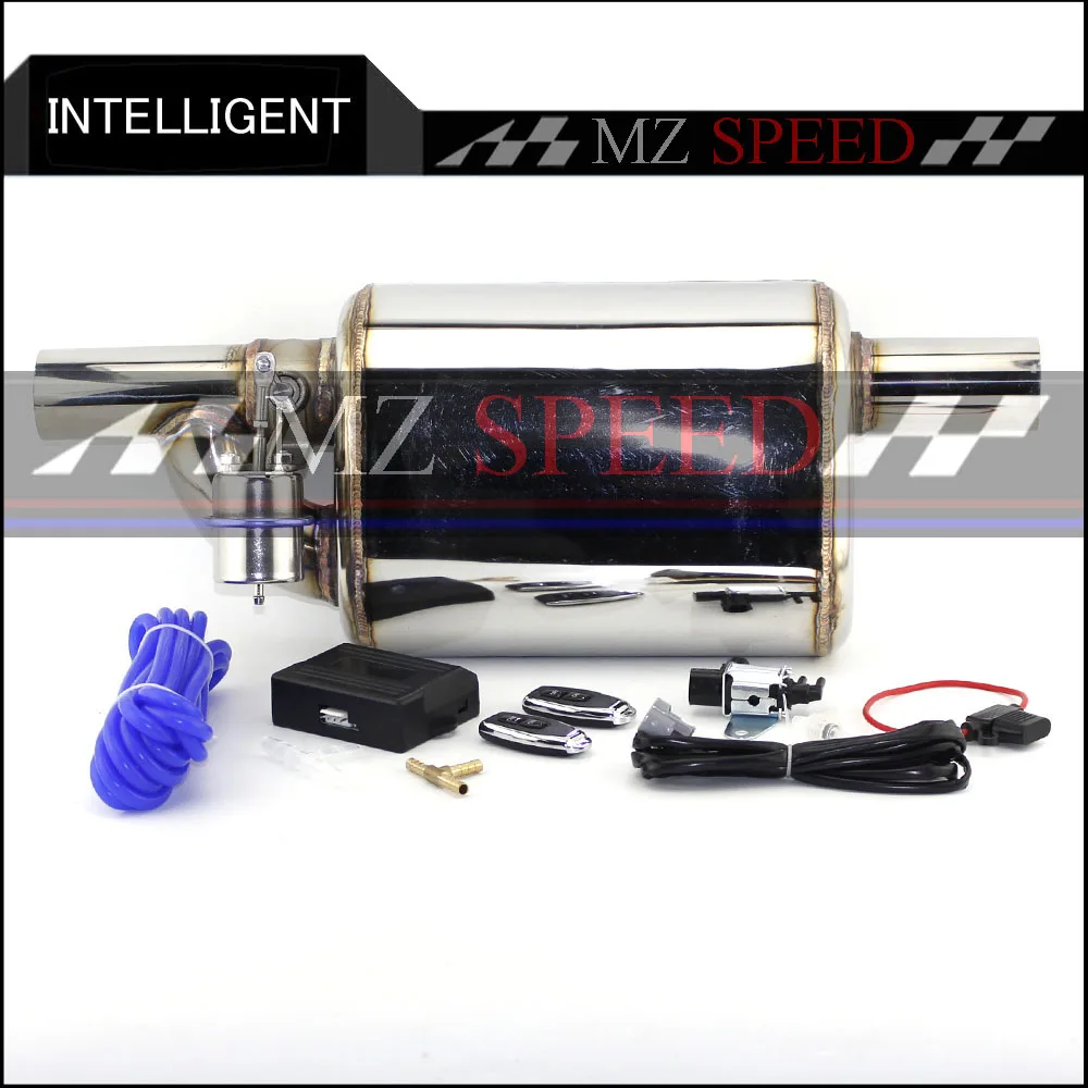 

Car Exhaust System Stainless Steel Electric Exhaust CutOut Valve With Electronic Remote Control Switch Muffler exhaust pipe