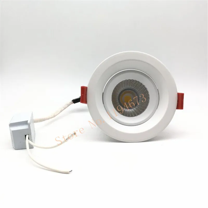 

LED Downlights AC85-265V 10W/12W LED Dimmable Downlight COB LED Ceiling lamp recessed down light lamp