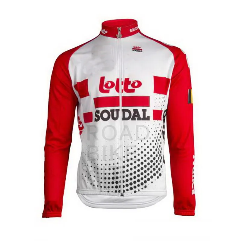 Winter Fleece Thermal 2019 LOTTO SOUDAL  TEAM Men's Cycling Jersey Long Sleeve Bicycle Clothing With Bib PANTS Ropa Ciclismo