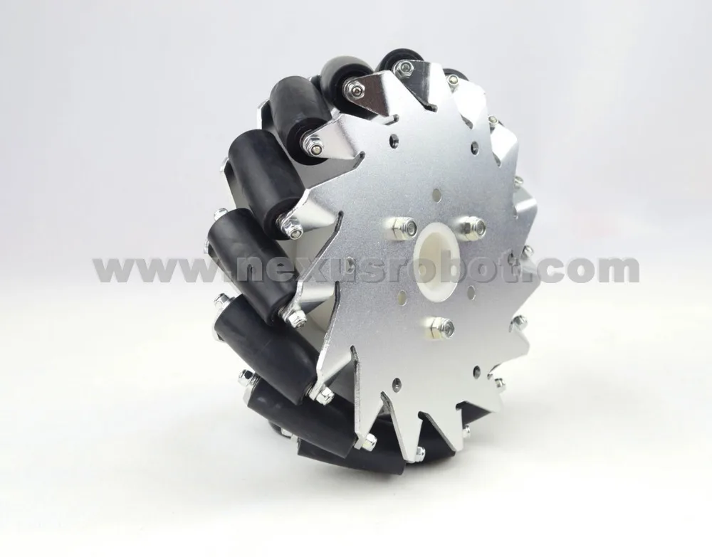 152mm Aluminium Mecanum Wheel Left 14095