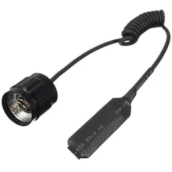 1PC cicho zdalny przełącznik ciśnienia dla WF-501B / 501B LED latarka 501 Series Mouse Tail Switch