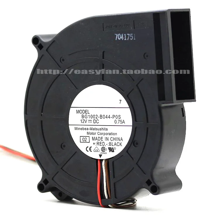 

NEW NMB-MAT NMB BG1002-B044-P0S 10025 12V 0.75A 4lines cooling fan