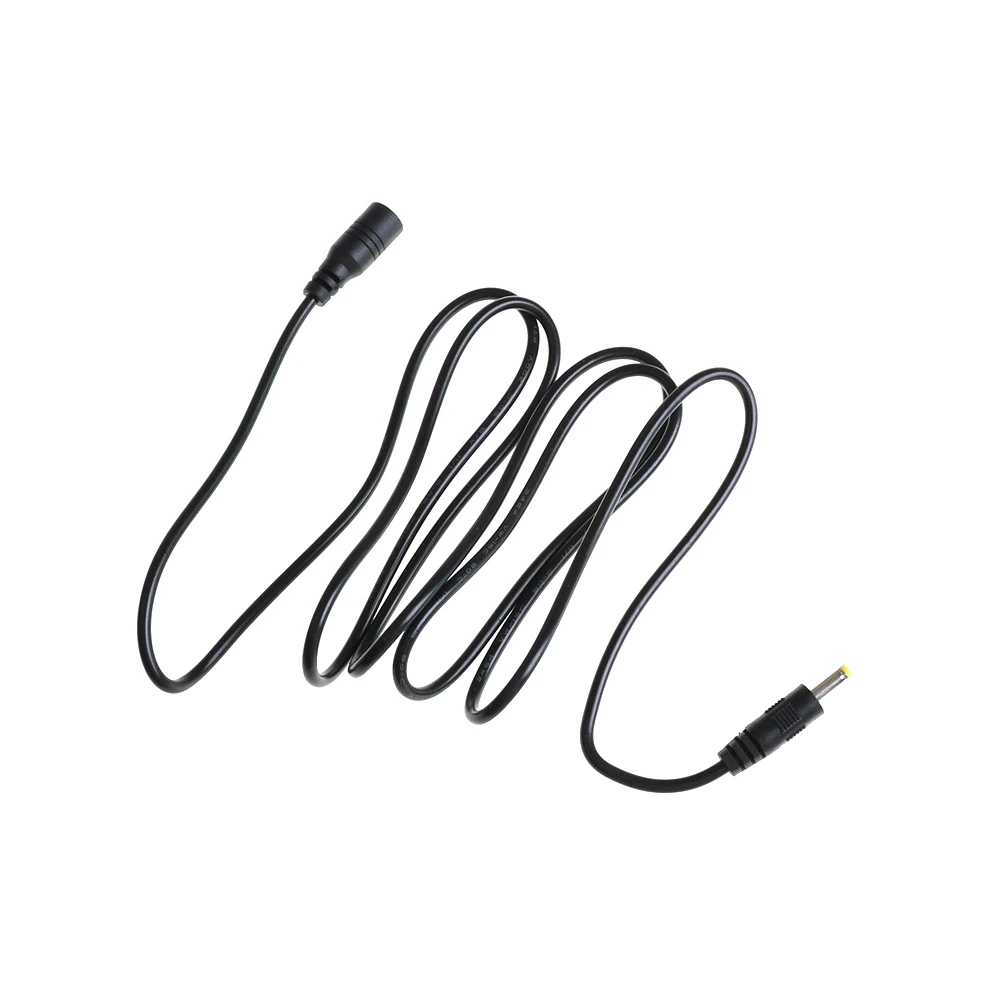4Mm X 1.7Mm DC Power Connector Jack Adapter Female + Male Extension Cable Plug 150Cm