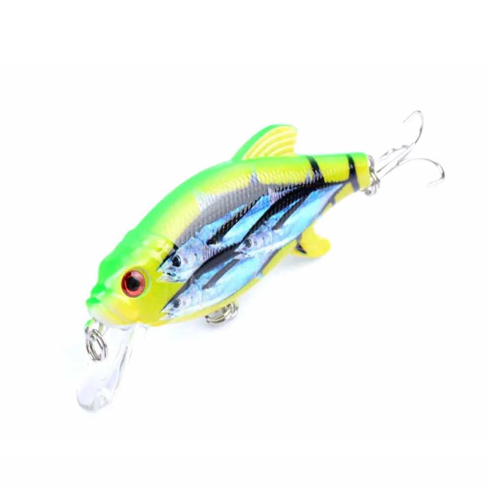 1pcs Group Crankbait Fishing Lure 10.9g 80mm Hard bait Wobblers Colourful     Minnow Fly Fishing Bait Carp Fishing Tackle