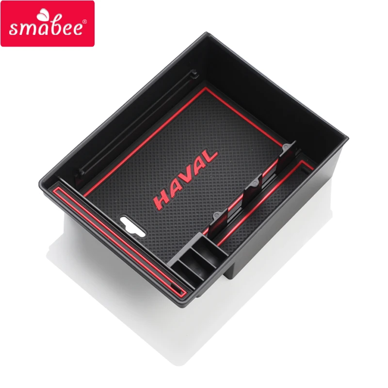 Smabee Armrest Box Storage For HAVAL H6 Accessories Stowing Tidying Center Console Store Content Box Organizers in the trunk