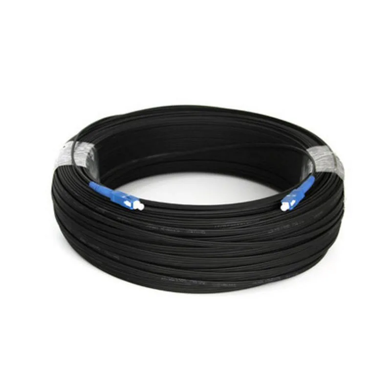 

150M Outdoor SC Drop optic patch cord Cable single mode Simplex FTTH Drop Fiber Optic Cable jumper cable