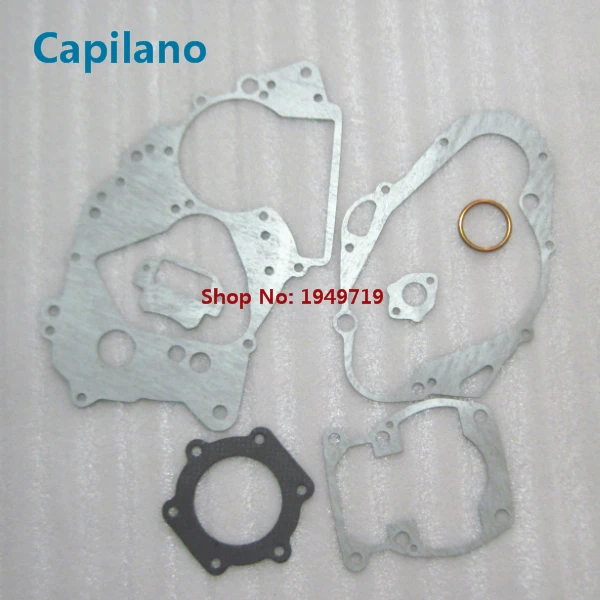 motorcycle TS185 complete gasket include cylinder gaket and engine gakset for Suzuki 2 stroke 185cc TS 185 seal parts