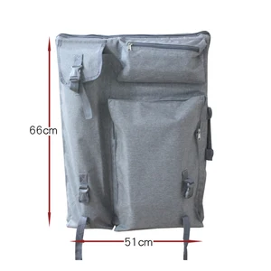 AngelMark-4K Multifuncional Artista Carteira Mochila, Carry Shoulder Bag, Drawing Board Ferramentas Sacos, Caso de Viagem para Desenho 10 principais vendas mochila angela - №7