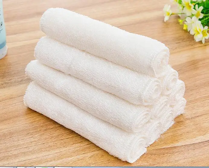 20pcs high efficient ANTI-GREASY bamboo fiber washing dish clothes,magic multi-function wipping/cleaning rags