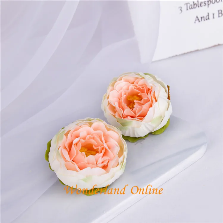13Colors 5.5CM Lovely Little Rose Peony Artificial Flower For DIY Bridal Bouquet Wedding Decoration Home Decor Supplies Props